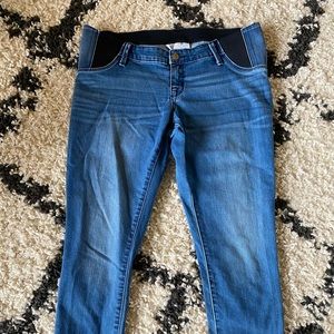 Isabel maternity jeans side panel skinny jeans